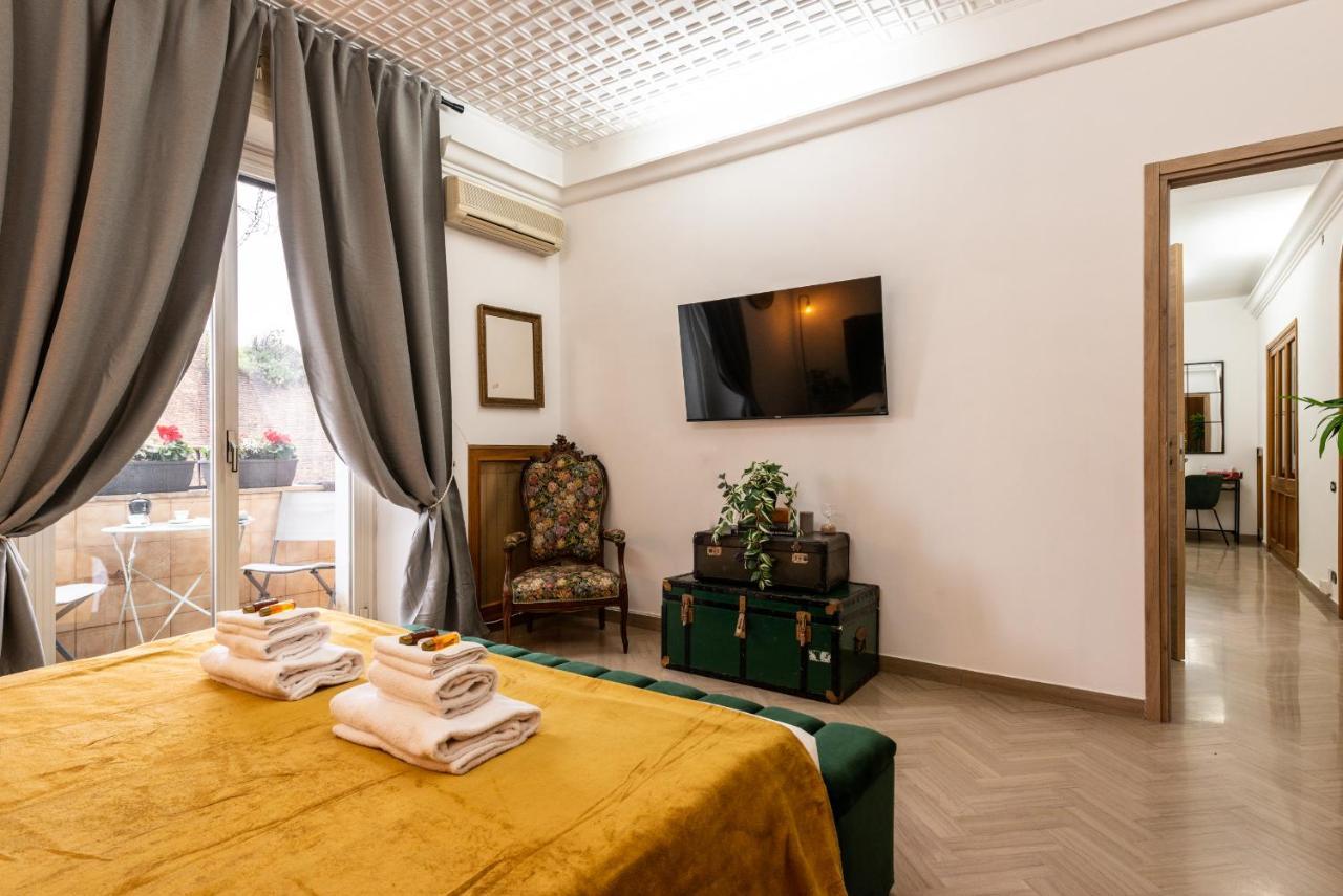 Appartamento Via Di Porta Labicana Rom Exterior foto